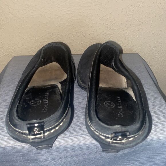 Cole Haan Women’s Black Suede Mule Slide size 7B Unworn New w/o Box - Picture 2 of 7